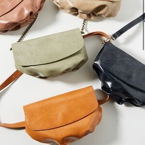 Anthropologie Emma Convertible Belt Bag in Brown